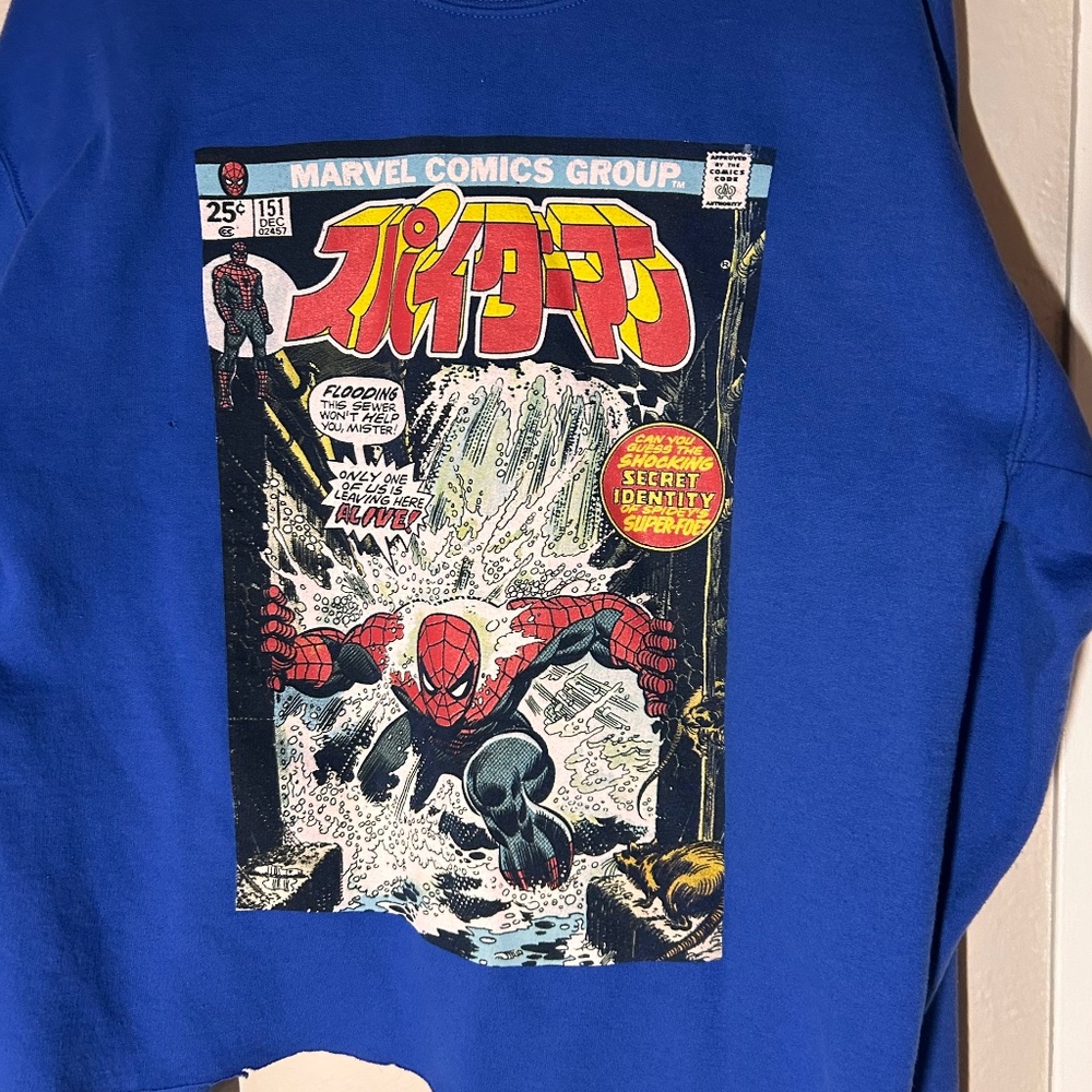 Spiderman Japanese Crewneck